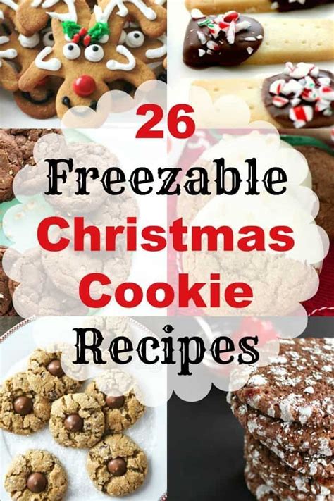 The season will be sure to be merrier and brighter. 26 Freezable Christmas Cookie Recipes, make ahead ...