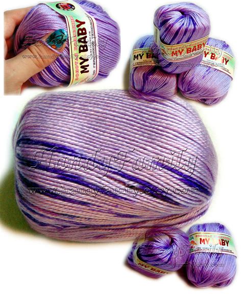 Baby Cashmere Yarn Baby Crazy Color 150m 50g Soft Cashmere