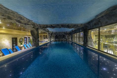 Luxury Indoor Swimming Pool Editorial Photography Image Of Living