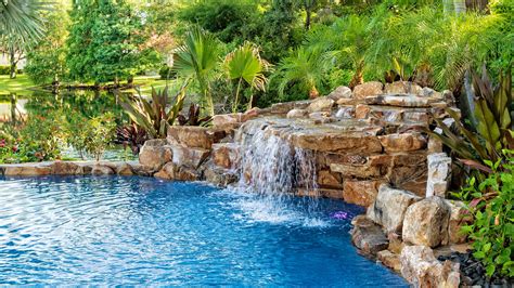 How To Build A Waterfall For A Pool Encycloall