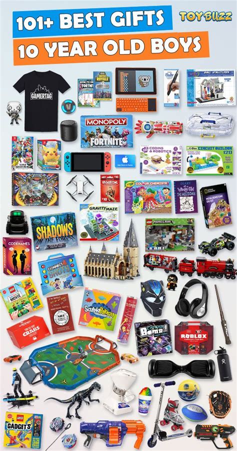 The best gifts for ten year old boys are ones that expand his growing world, and any present from this list will do just that. Gifts For 10 Year Old Boys [Best Toys for 2020 ...
