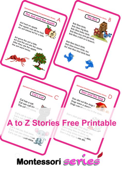 A To Z Stories Montessoriseries