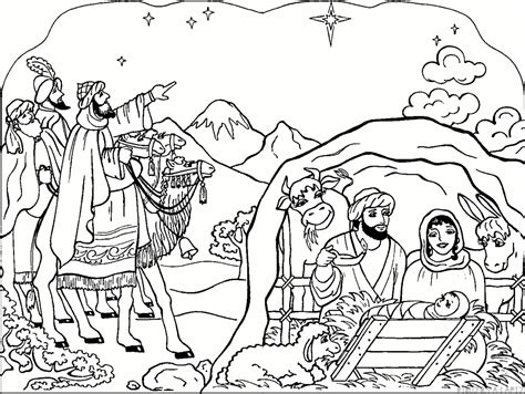 ᐈ Dibujos De Nacimiento De Jesus【top 30】para Colorear