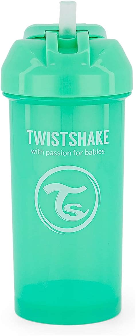 Twistshake Baby Sippy Cup With Straw 360ml Leak Proof Baby Water