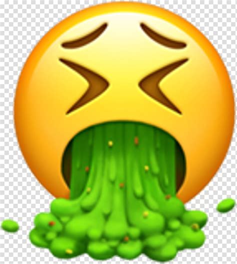World Emoji Day Vomiting Apple Color Emoji Smiley Iphone Green