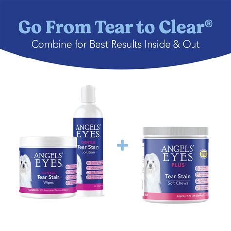 Angels Eyes Plus Tear Stain Soft Chew For Dogs Beef Flavor 120ct