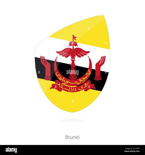 Flag Of Brunei Vector Illustration Stock Vector Image And Art Alamy