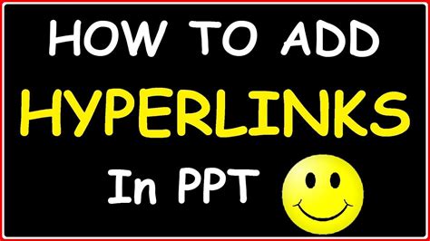 How To Add Hyperlink In Powerpoint Presentation Tutorial For