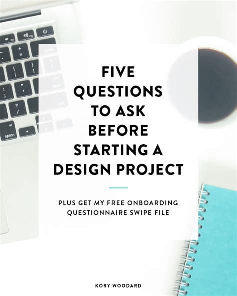 Booking A New Design Project Here Are 5 Questions To Ask Before