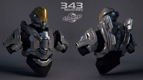 Airborn Studios Halo 4 Suits By Steffen Unger
