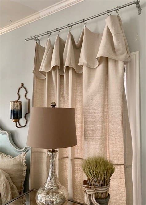 How To Make No Sew Drop Cloth Curtains Cutertudor Drop Cloth