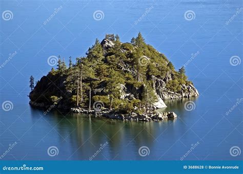 Lake Tahoe Emerald Bay Fannette Island Stock Photo Image Of Lake