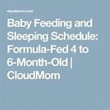 5 Month Old Formula Feeding Schedule Images