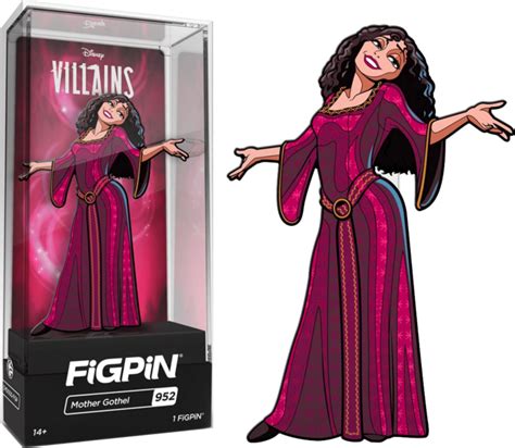 Tangled Mother Gothel Disney Villains Figpin Enamel Pin By Figpin