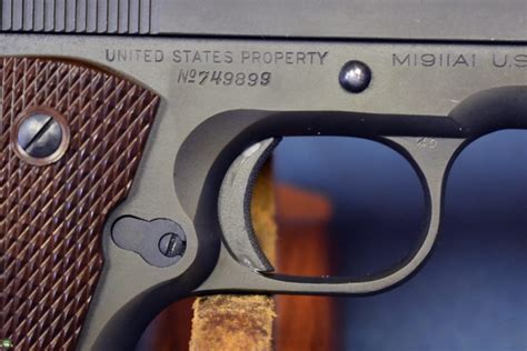 Sold Exceptional Pre Ww2 Colt 1911a1 Us Army Pistolnov 1941