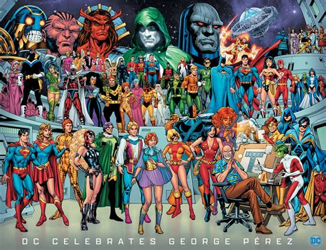 Dc Celebrates George Pérez In An All Star Artistic Tribute Nerdist