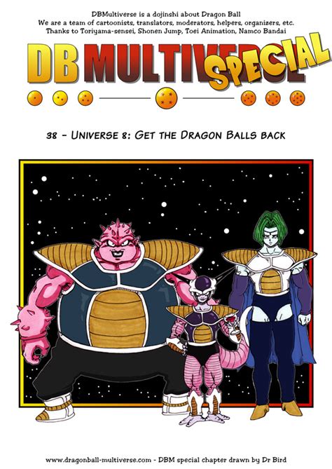 The shared universe between some of the works of akira toriyama such as dragonball, jaco the galactic patrolman, dr slump, neko majin, and other one shot mangas. Universe 8: Get the Dragon Balls back | Dragon Ball ...