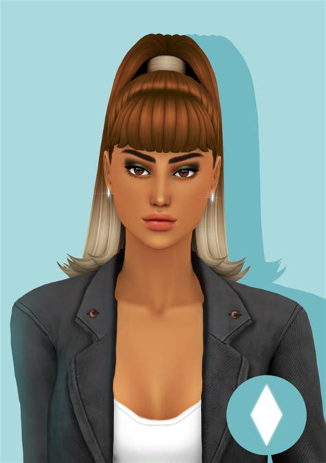 Ari Hairstyle Maxis Match Hairstyle Available For — Simcelebrity00