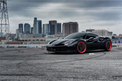 The wheel features official buttons for playstation 4 ('ps', 'share' and 'options') for easy navigation within the playstation 4 interface and in menus of playstation 4 games. Nero Ferrari 488 GTB - ADV15R Track Spec CS Wheels - ADV.1 Wheels