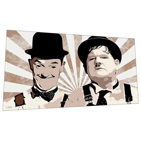 Stan Laurel And Oliver Hardy In Laurel And Hardy Wall Art Graphic Art