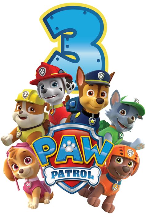 Paw Patrol Characters Logo