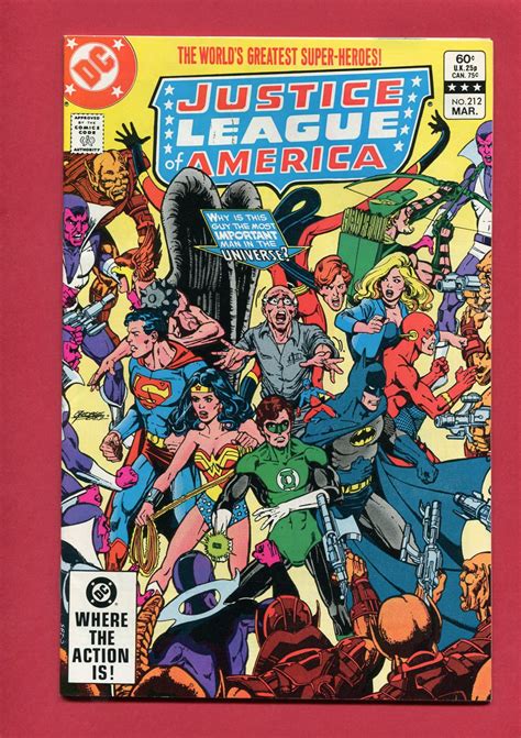 Justice League Of America Volume 1 1960 212 Mar 1983 Dc Comics