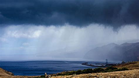 Madeira Portugal Sea Coast Mountains Clouds 1242x2688 Iphone 11