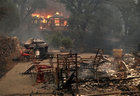 Massive Wildfires Consume Homes Across Northern California Nbc News
