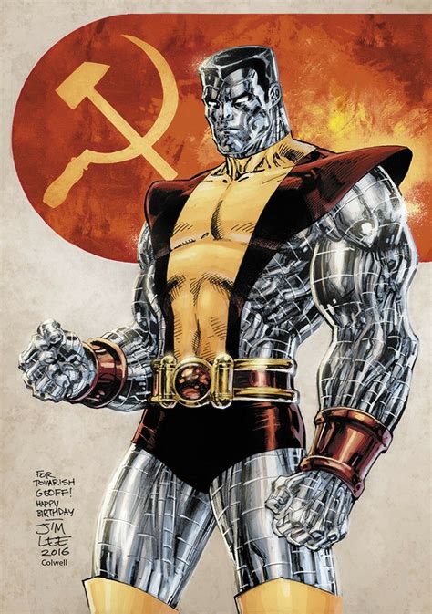 X Men Colossus By Jim Lee Colors By Комиксы
