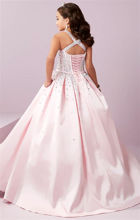 Tiffany Princess 13495 Structured Mikado Ballgown With