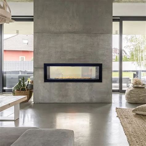 Doublesided Gas Fireplace Ventless Fireplace Modern Fireplace