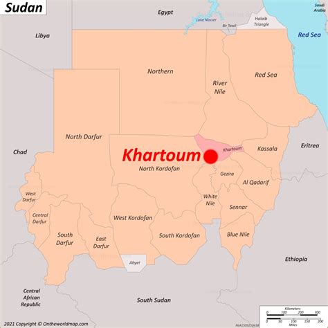 Khartoum Map Sudan Detailed Maps Of Khartoum Khartum