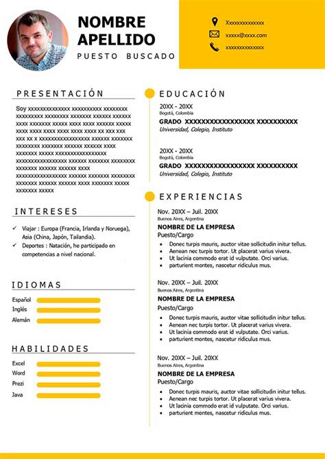 Resumen, selección, ejemplos y adaptación al español de normas apa, 6ª edición agustín romero medina versión de julio 2014 [apa (2010). Formato de Curriculum Vitae en Español | Formatos de CV ...