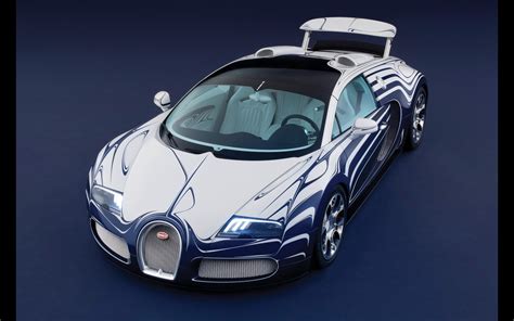2011 Bugatti Veyron Grand Sport Land039or Blanc Supercar