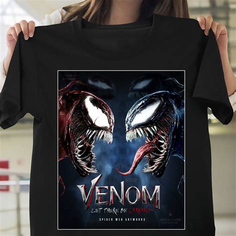 Venom Let There Be Carnage T Shirt Venom Shirt Marvel Venom Etsy