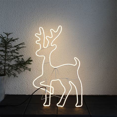 Figura Decorativa LED NeoLED Silueta De Reno Lampara Es