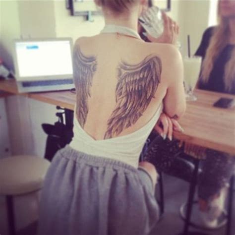 Best Angel Wing Tattoos On Back For Men And Women With