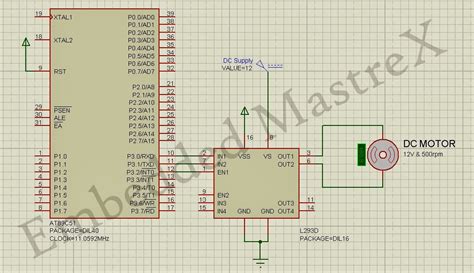 Welcome To Embedded Mastrex Interfacing Of Dc Motor Through 8051 In