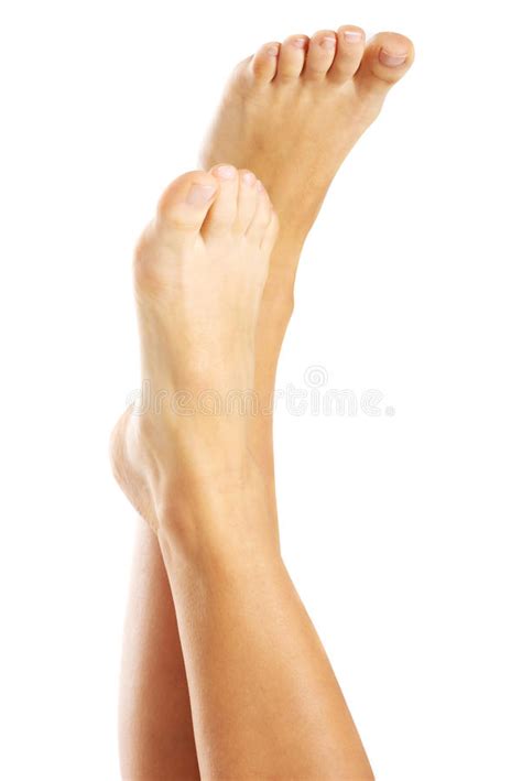 Beautiful Smooth Shaved Legs And Feet Stock Image Image Of Pedicure