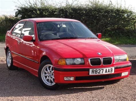 Bmw E36 316i Compact Manual 1997r Reg Only 89k Miles Red Mot