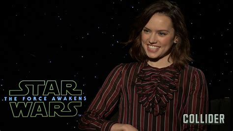 Daisy Ridley On Star Wars 7 The Force Awakens Deleted Scenes Collider