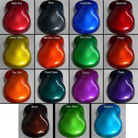 Spray paint is colorful, versatile, and easy to carry. Candy Chrome Car Kit - Kustom Rides | Car paint colors ...