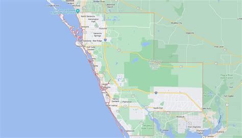 Cities And Towns In Sarasota County Florida