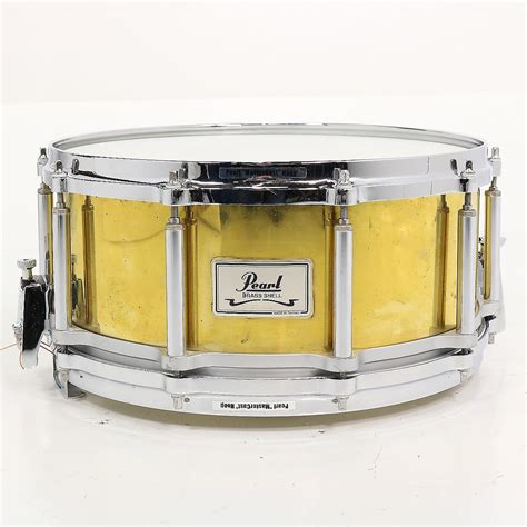 Pearl B 9114d Fb 1465 Free Floating Brass 14x65 Snare Reverb