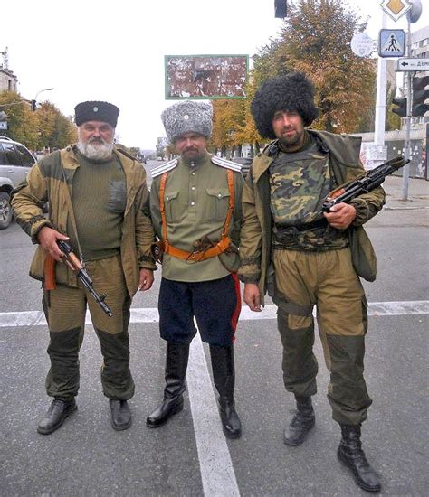 Cossacks Russian Cossacks Russian Hero Of Novorossiya As A Brigade