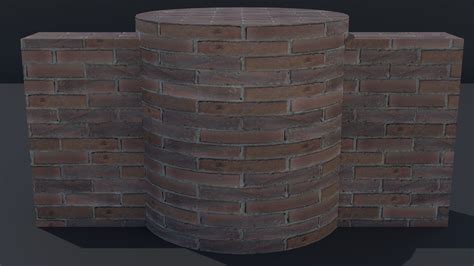 Free Blender Brick And Walls Materials Pack Free Vr Ar Low Poly 3d