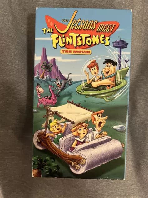 The Jetsons Meet The Flintstones Vhs Picclick