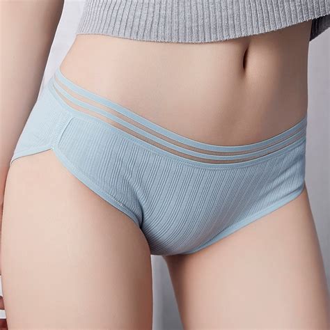 Aliexpress Com Buy Woman Fashion Panties Sexy Whole Cotton Pure Color
