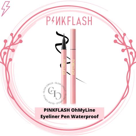 Jual Pinkflash Waterproof Easy Eyeliner Pen Black Pf E Shopee