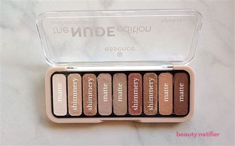 Essence The Nude Edition Eyeshadow Palette Review Beauty Notifier
